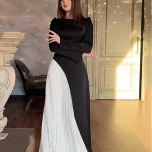Eid Ramadan Muslim Women Dresses Party Abaya Pleated Long Dress Morocco Kaftan 2024 Vestidos Largos Dubai Turkey Robe Jalabiya